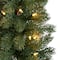 3ft. Pre-Lit Green Pine Artificial Christmas Tree with Burlap Base, Warm White Lights